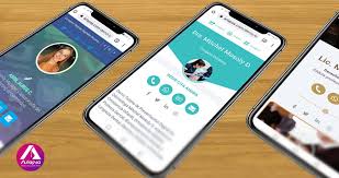 tipos de tarjetas de presentación digitales