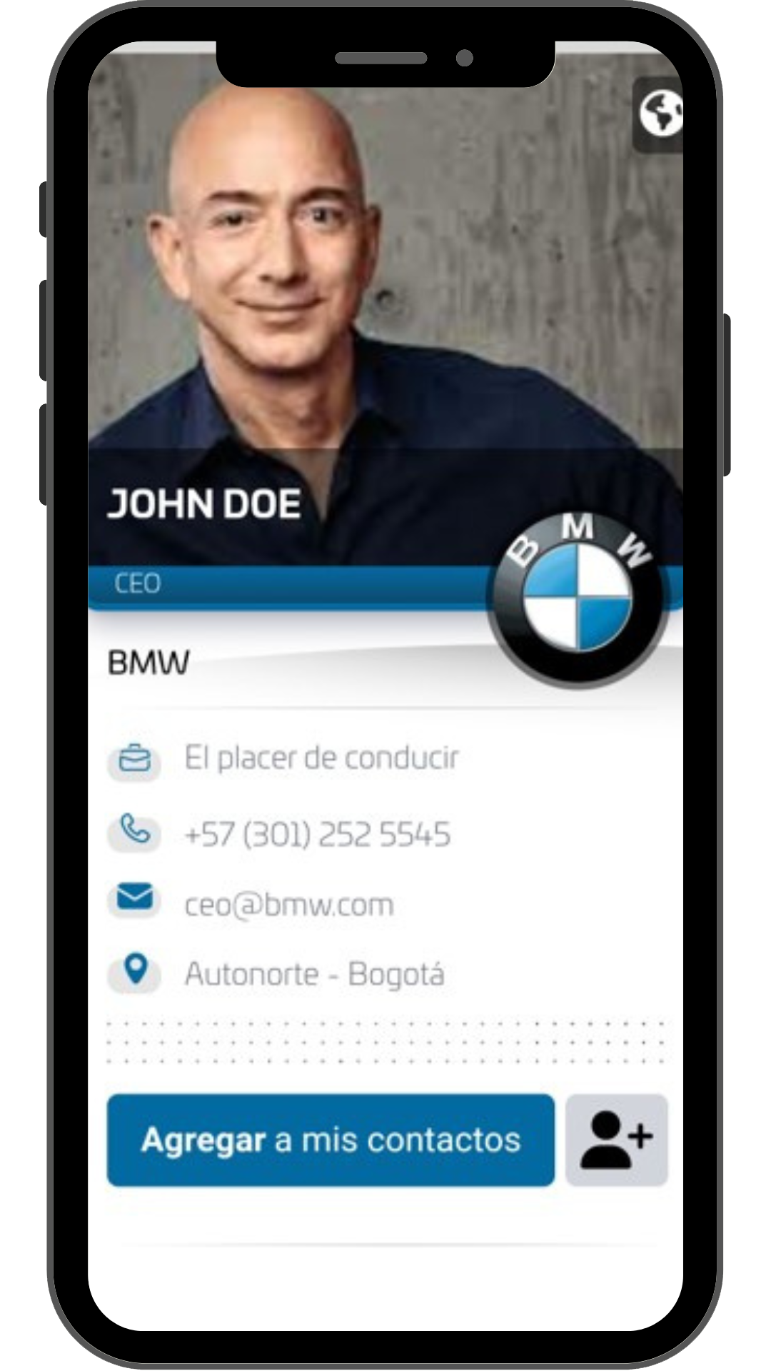 Historia Story Instagram Inmobiliaria mockup movil mensaje
